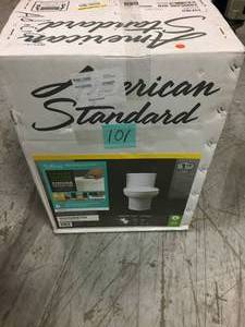 Tofino Complete 1-Piece 1.1 GPF Dual Flush Elongated Toilet in White with Slow Close Seat  in good condition