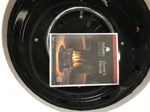 Mega 24 in. Steel Propane Fire Pit in good condition