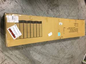 Oriental Furniture 7 ft tall Window Pane Shoji Screen in good condition