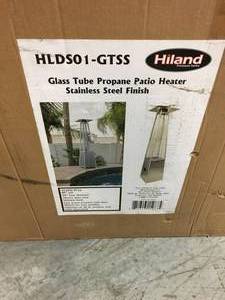 40,000 BTU Quartz Glass Tube Stainless Steel Propane Patio Heater in good condirion