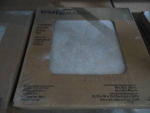 lot 67 image: Island Sand Beige 16 in. x 16 in. Ceramic Floor and Wall Tile (46 sq. ft.)