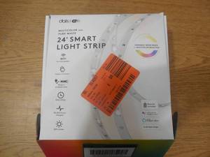 lot 86 image: 24 ft. White Smart Outdoor Integrated LED Landscape Rope Light RGB Wi-Fi LED Tape