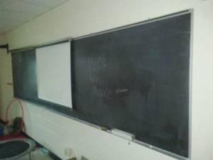 Black Board , bulletin Board and Projector Screen