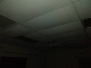 Ceiling Tile, Lights, heat dispensers � all.