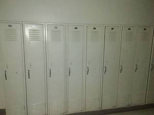 Lockers (7)   individually self-contained