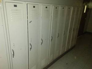 Lockers (9)  individually self-contained