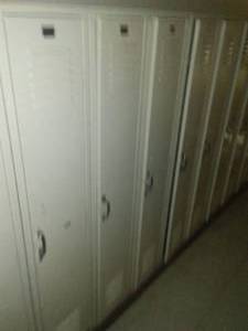 Lockers (6)  individually self-contained