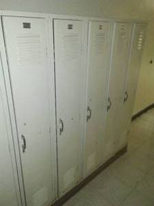 Lockers (5)  individually self-contained