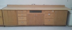Base set of Cabinets and Countertop.