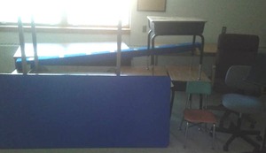 Tables and Chairs.