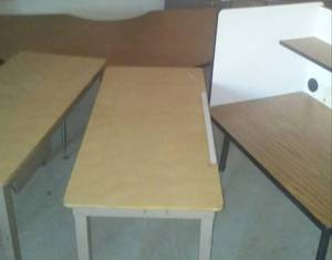 3 Tables and Study Cubicle