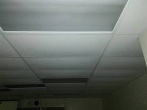 Contents of Room. Whiteboards, Radiator, Ceiling, Ductwork and Electrical.