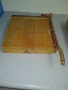 Ingento Paper Cutter � Excellent.