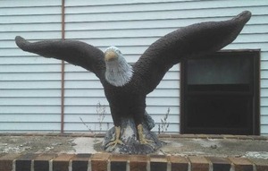 Eagle, Letters and Brick