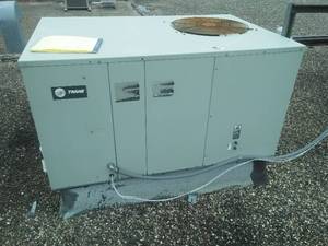 2 Trane AC Units - see pictures for available specs.