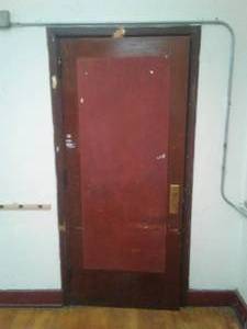 Door, all framing and molding.
