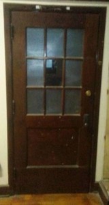Door, All Framing and Molding.