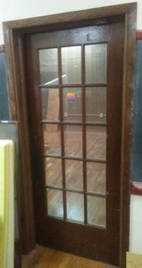Door, Framing and Molding, Glass Panes
