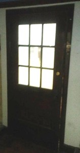 Door, All Framing and Molding.