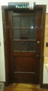 Door, All Framing and Molding.