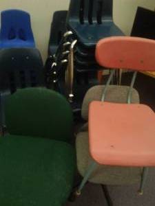 Chairs, Small, Medium, Adult