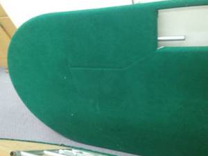 Generic Green Poker Table.
