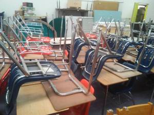 18 Student Desks by Virco