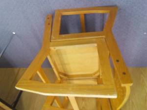 4 Oak Tilt Back Chairs