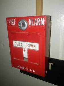 Simplex Fire Alarm System. All Emergency pulls, bells and simplex lights.