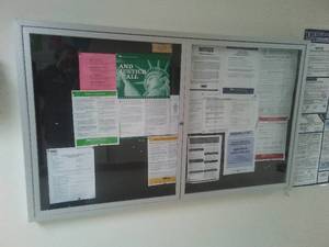 Document Display in Glass and Metal