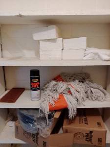 Storage Rooms A and B Contents.