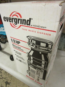 lot 232 image: EVERGRINDER FOOD WASTE DISPOSER - NEW