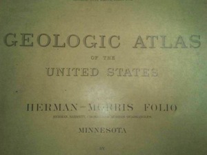 1919 Geologic Atlas of Minnesota � Rare.