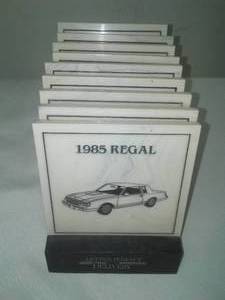 Buick Dealer Incentive 1985 Coaster Set.