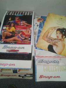 6 Snap - On Calendars, Vintage.