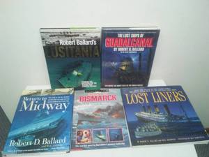 Ships Lost at Sea - 5 Books.