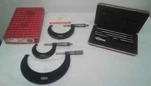 3 Starrett Micrometers and more.