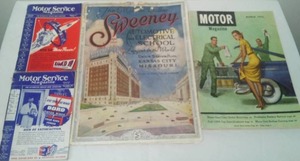 Sweeney technical School 1920, Motor Magazine.