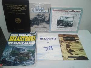 Blizzards of the Northeast, Boston, Disastrous Weather - 6 books.