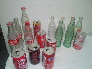 Coca - Cola, Coke Cans & bottes � vintage.