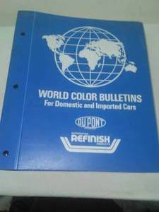 DuPont Paint Color Codes.