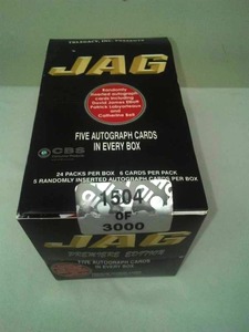 JAG Premiere Edition Trading Cards.