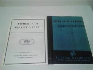 Buick 1932 - Fisher Body update, Specifications and adjustments.