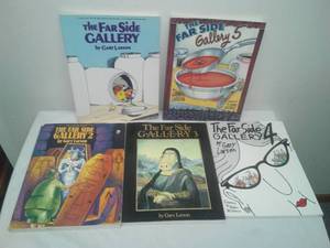 The Far Side Volumes 1-5.