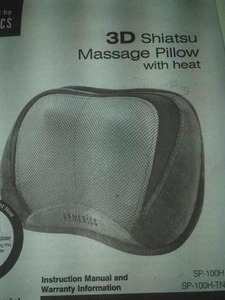 Shiatsu Massage Pillow  and more.