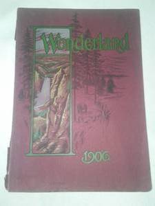 1906 Northern Pacific Railroad Wonderland  book Yellowstone Park.