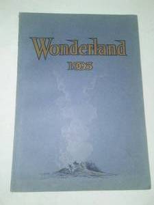 1905 Northern Pacific Railroad Wonderland  book Yellowstone Park.