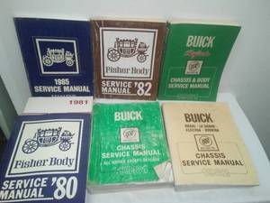 Buick 1980-85 Manuals.