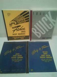 Buick 1941-42 Manuals Authentic Fisher Service manual