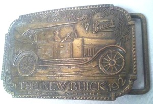 Buick Belt Buckle 1921 - The New Buick.